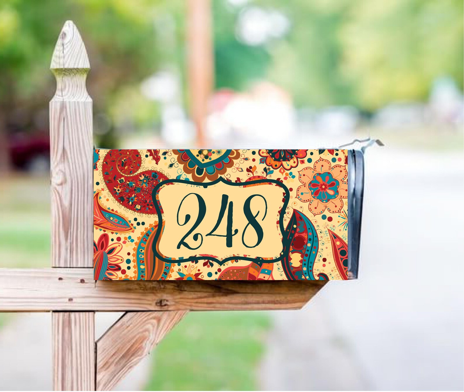 Custom Full Mailbox Cover with your Name Address or Etsy