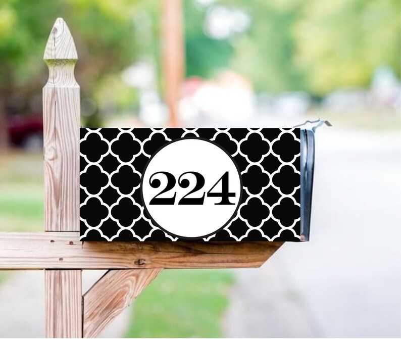 Custom Full Mailbox Cover with your Name Address or Etsy