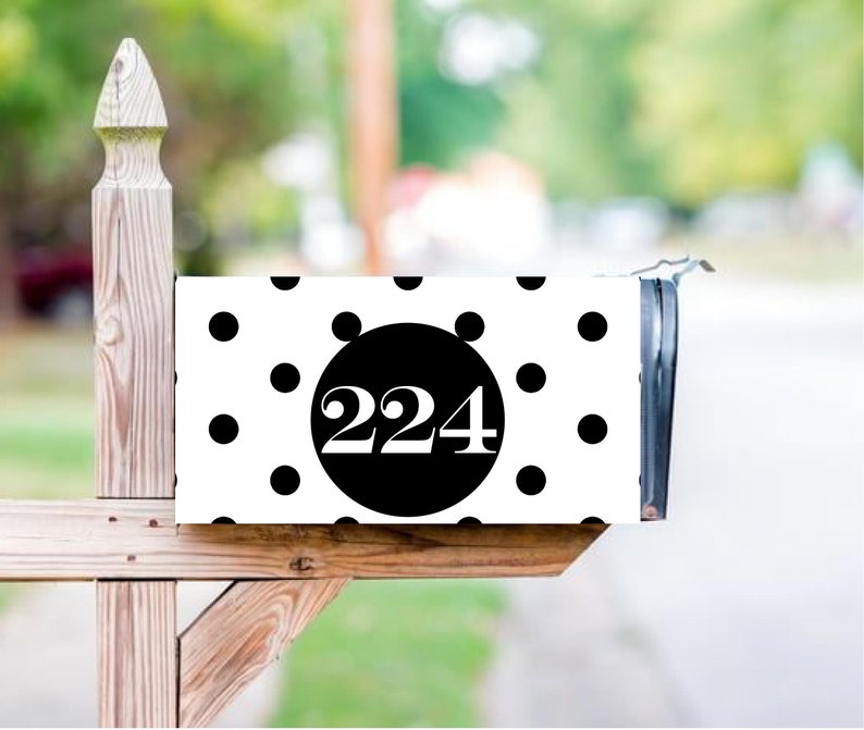 Custom Full Mailbox Cover with your Name Address or Etsy