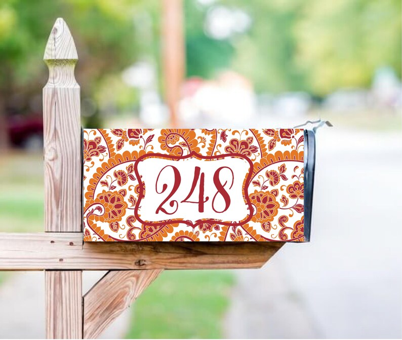 Custom Full Mailbox Cover with your Name Address or Etsy