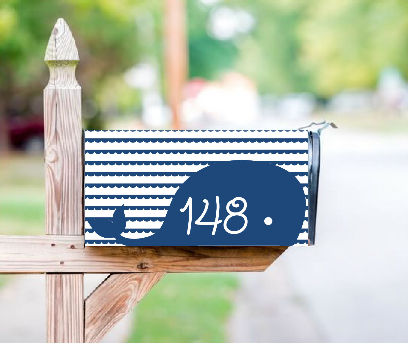 Custom Full Mailbox Cover With Your Name Address or Etsy