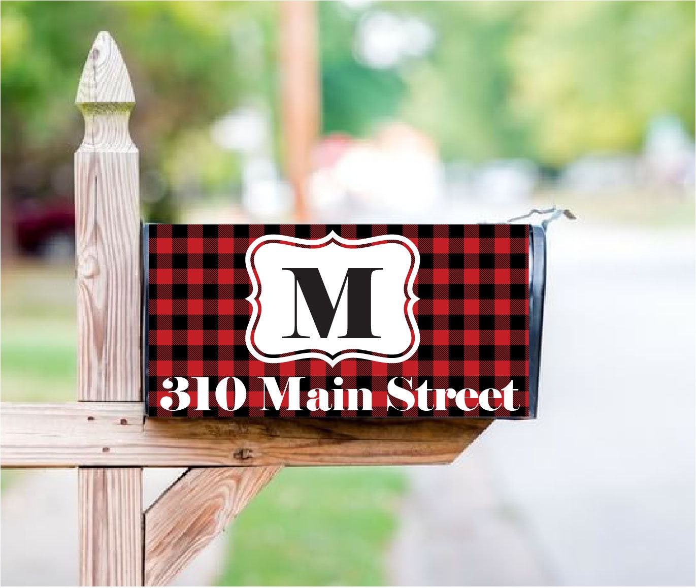 Custom Full Mailbox Cover with your Name Address or Etsy