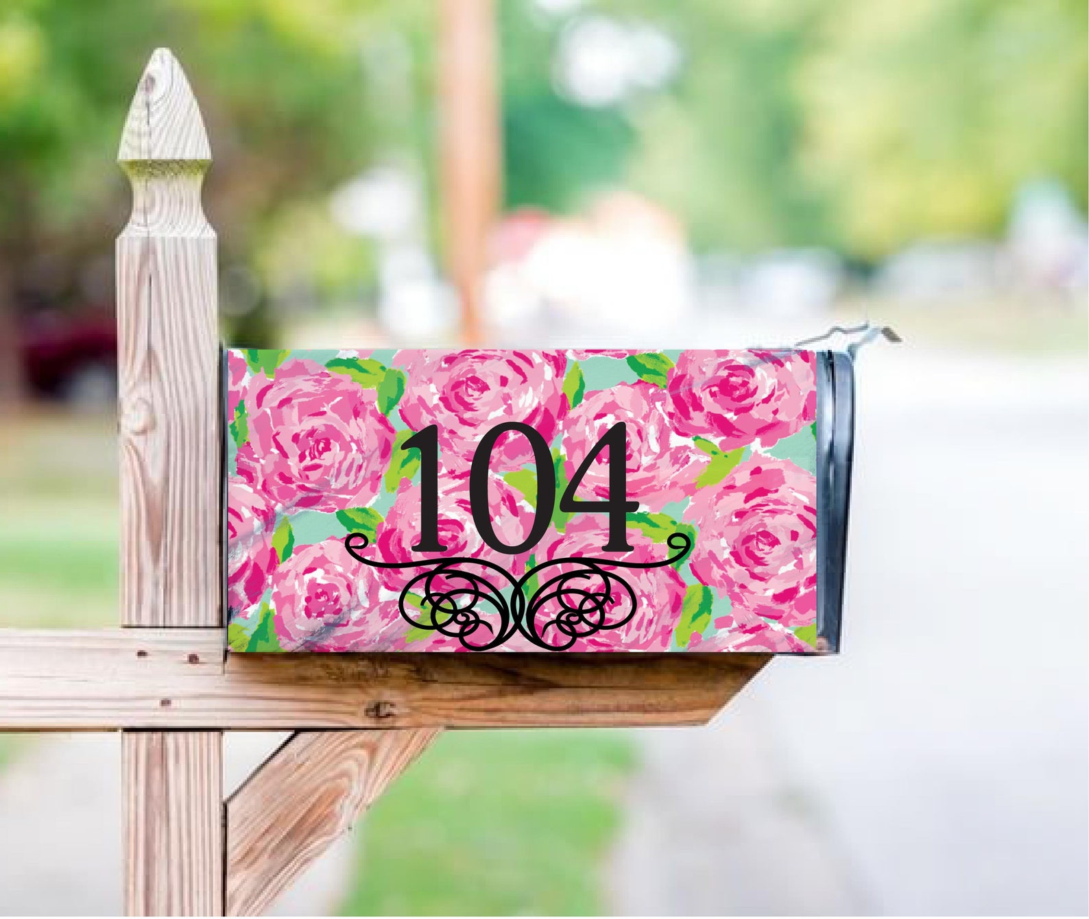 Custom Full Mailbox Cover with your Name Address or Etsy
