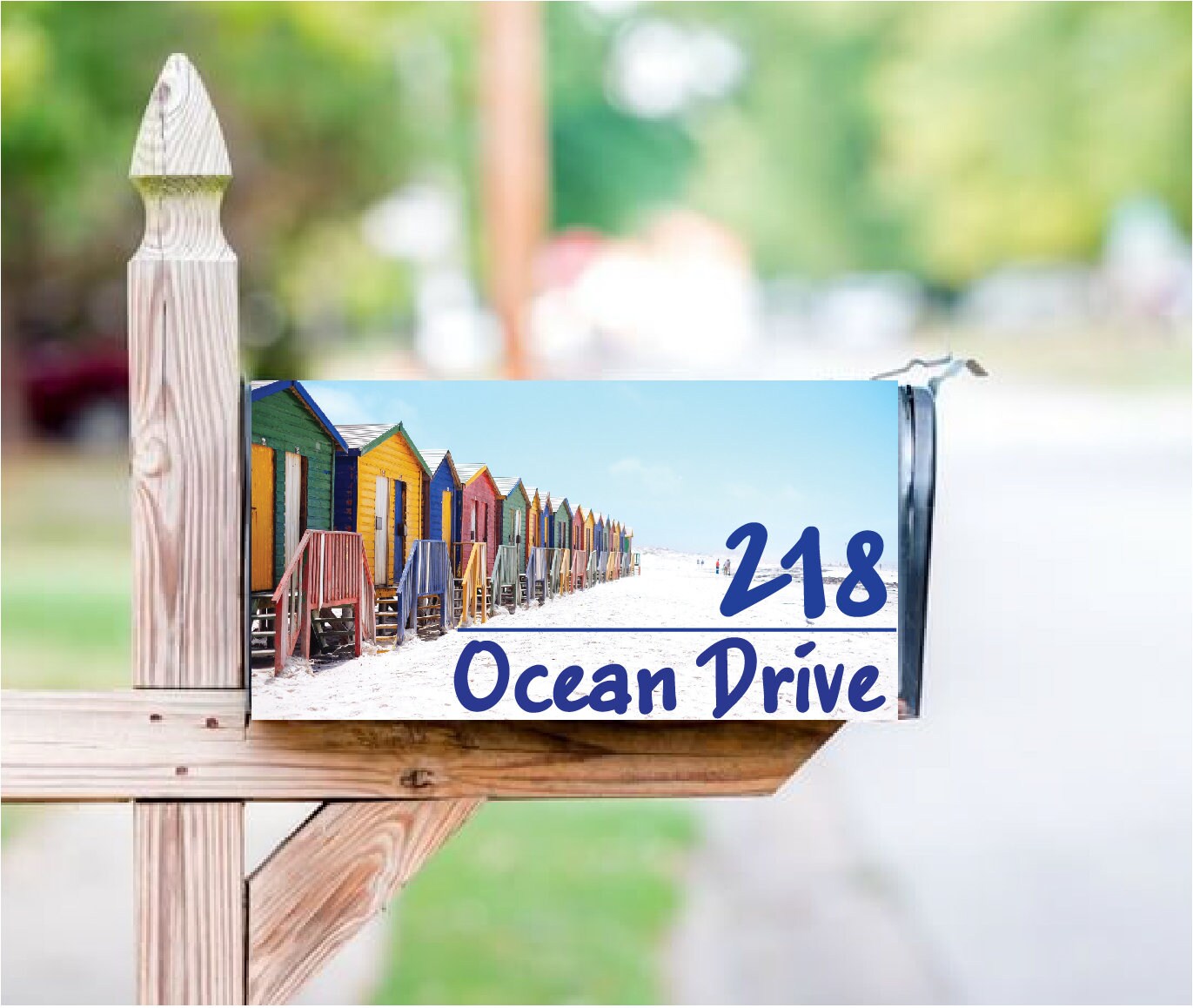 Custom Full Mailbox Cover with your Name Address or Etsy