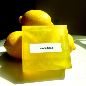 Lemon Glycerin Soap