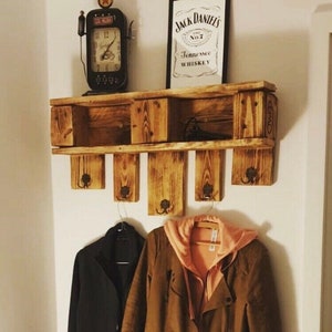 Pallet wardrobe "Hanging Herbert" I handmade