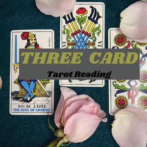 Tre (3) Carta Tarocchi Spread