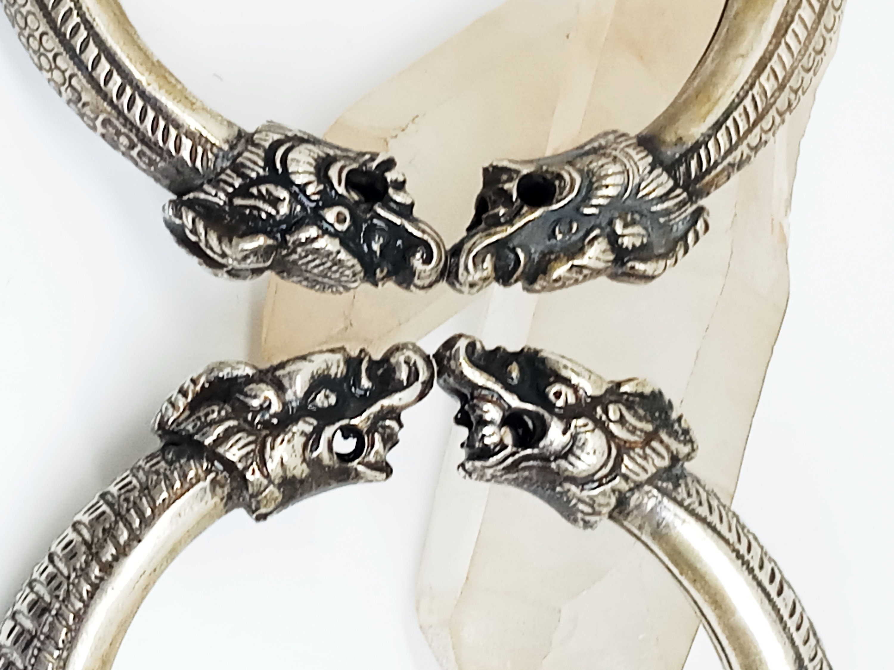 Dragon Bracelet Dragon's Wish - Large Handmade Stainless Steel – Wicked  Tender