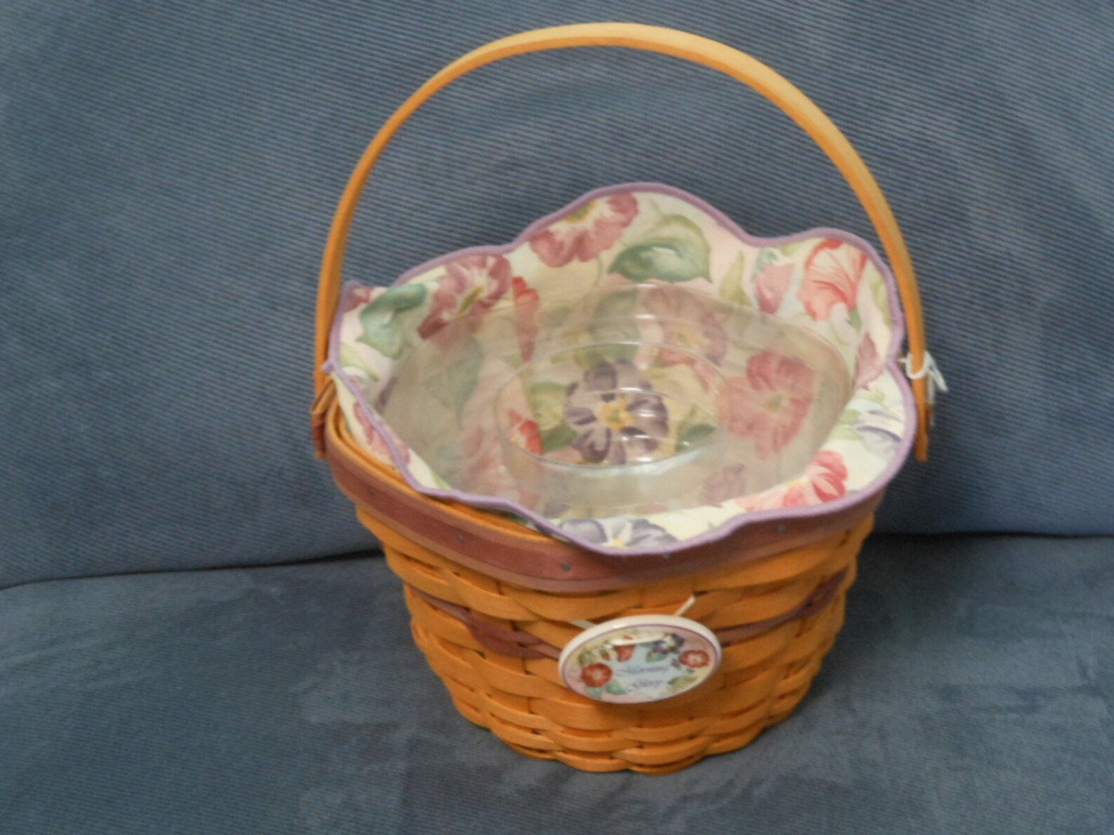 2000 Morning Glory may Series Longaberger Basket Etsy