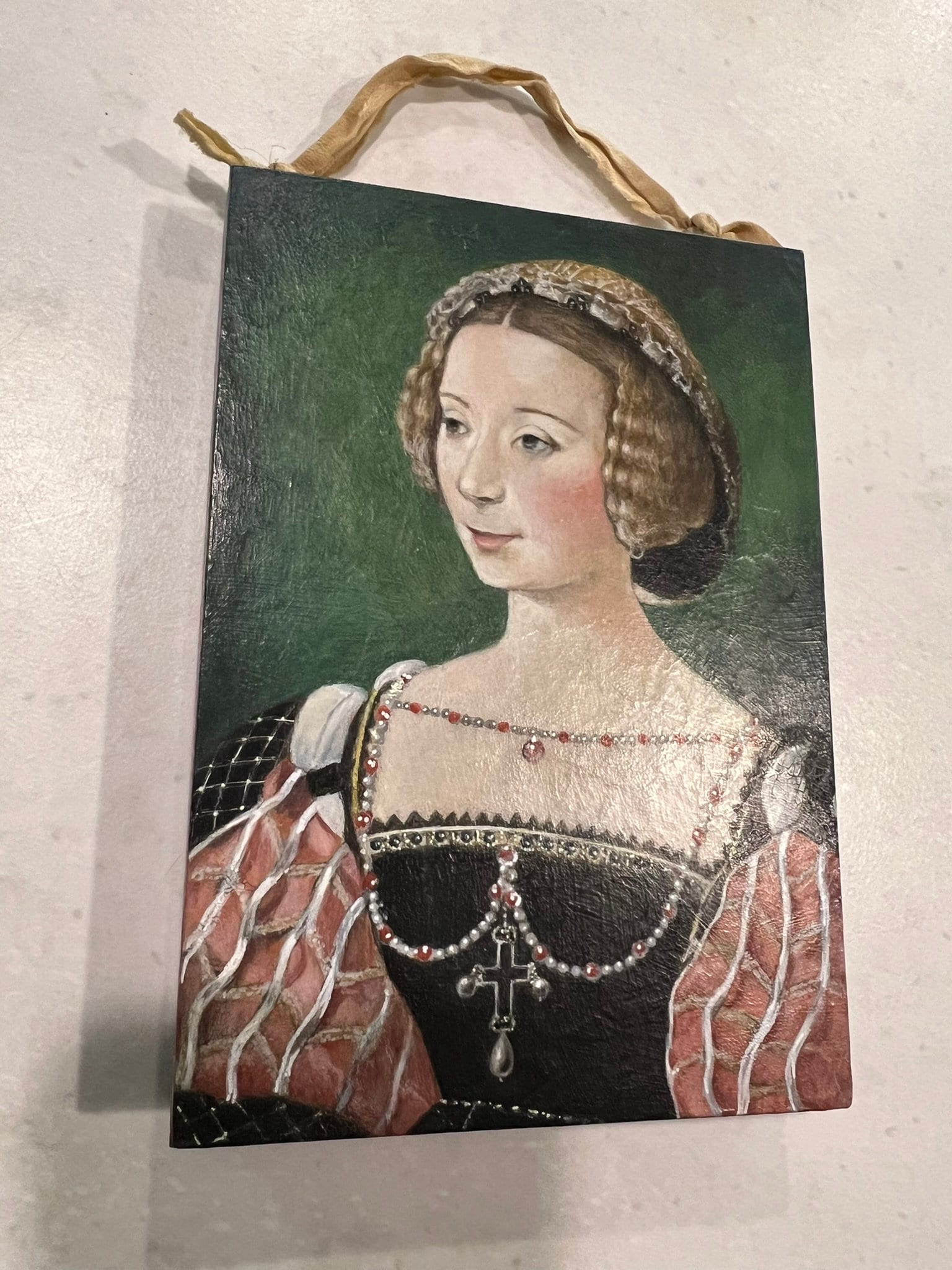 Renaissance Portrait, Small Original Art, 15th Century, Portrait of ...