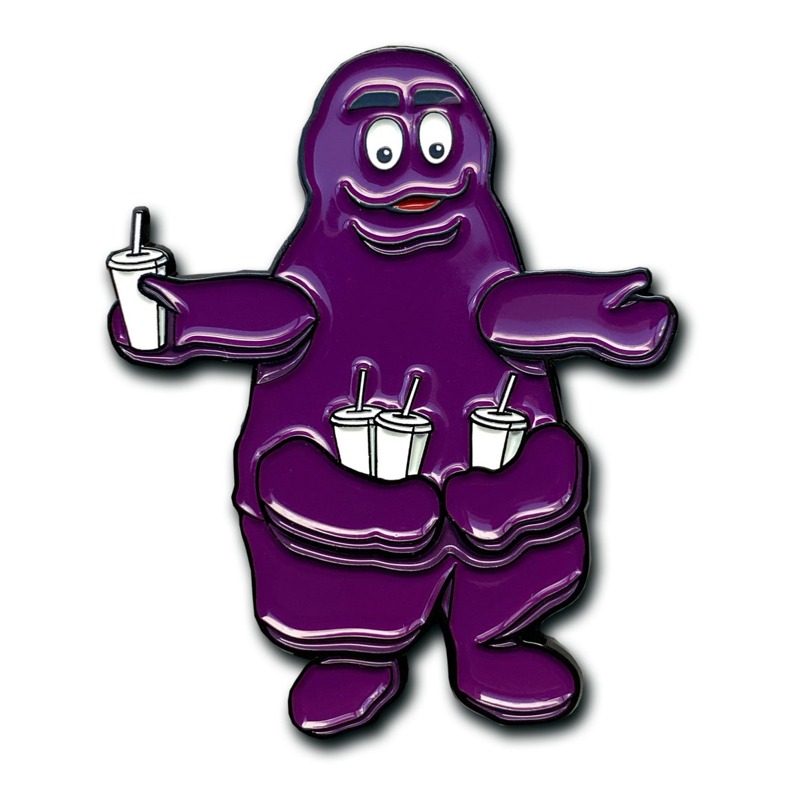 Evil Grimace Enamel Pin McDonalds Shake McDonaldland Four Arms Etsy Evil Grimace Enamel Pin McDonalds Shake McDonaldland Four Arms Etsy