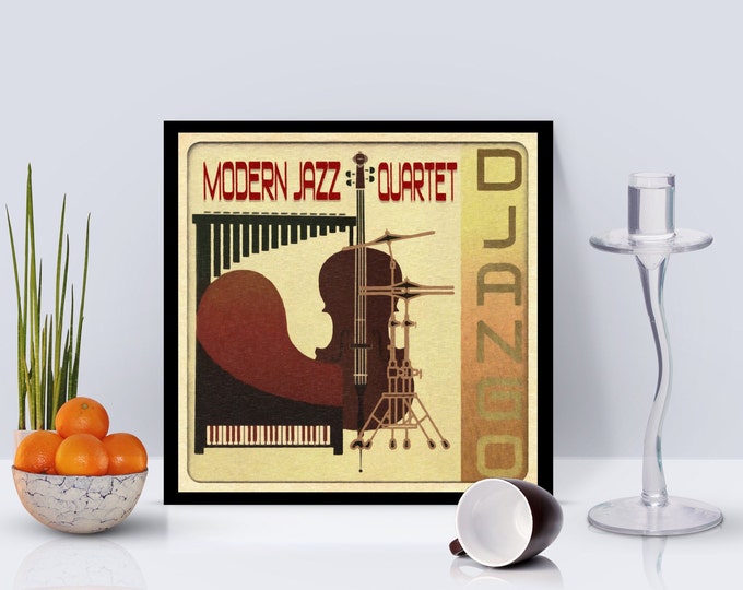 Modern Jazz Quartet - Django Framed Poster