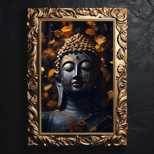 Buddha Wall Art Digital Print, Buddha Wall Art, Zen Wall Art, Buddha Painting, Buddha Poster, Buddha, Buddha Wall Decor, Asian Wall Art, Art