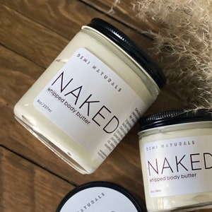 Whipped Body Butter Naked Sensitive Skin Moisturizer - Etsy