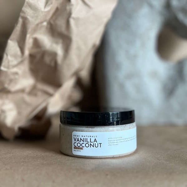 Vanilla Coconut| Body Scrub