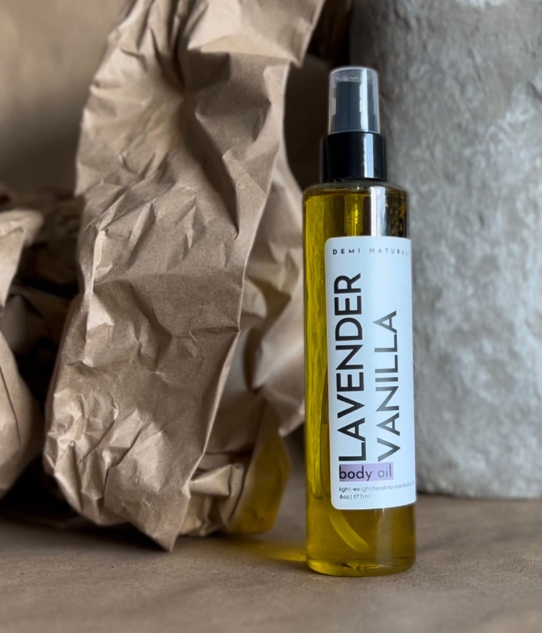 Body Oil| Lavender Vanilla, Lavender Body Oil, Relaxing Body Oil, Dry