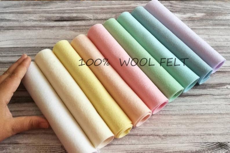 2 Wool Felt® - 42 Colors - Wool/Rayon Felt - WoolFelt® from National  Nonwovens