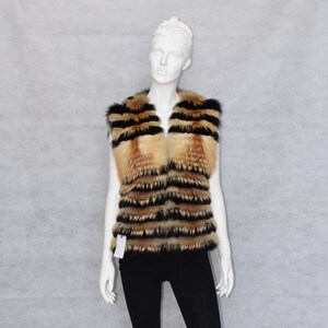 Gilet Fourrure Etsy