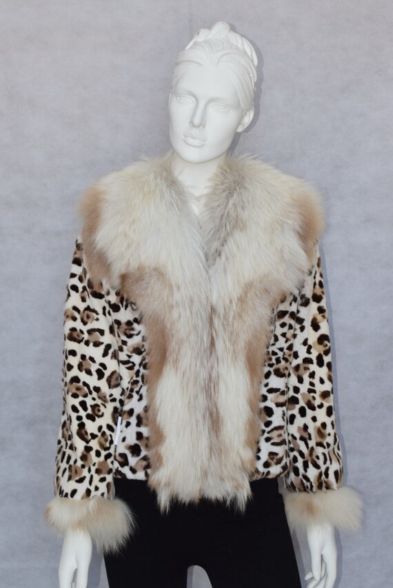 甘すぎないのに女らしい☆フォックス×ミンクジャケット新品特価クリスマスギフトにも 半額 会員価格適用外】SAGA ブラッククロス ミンク ジャケット (MS6839