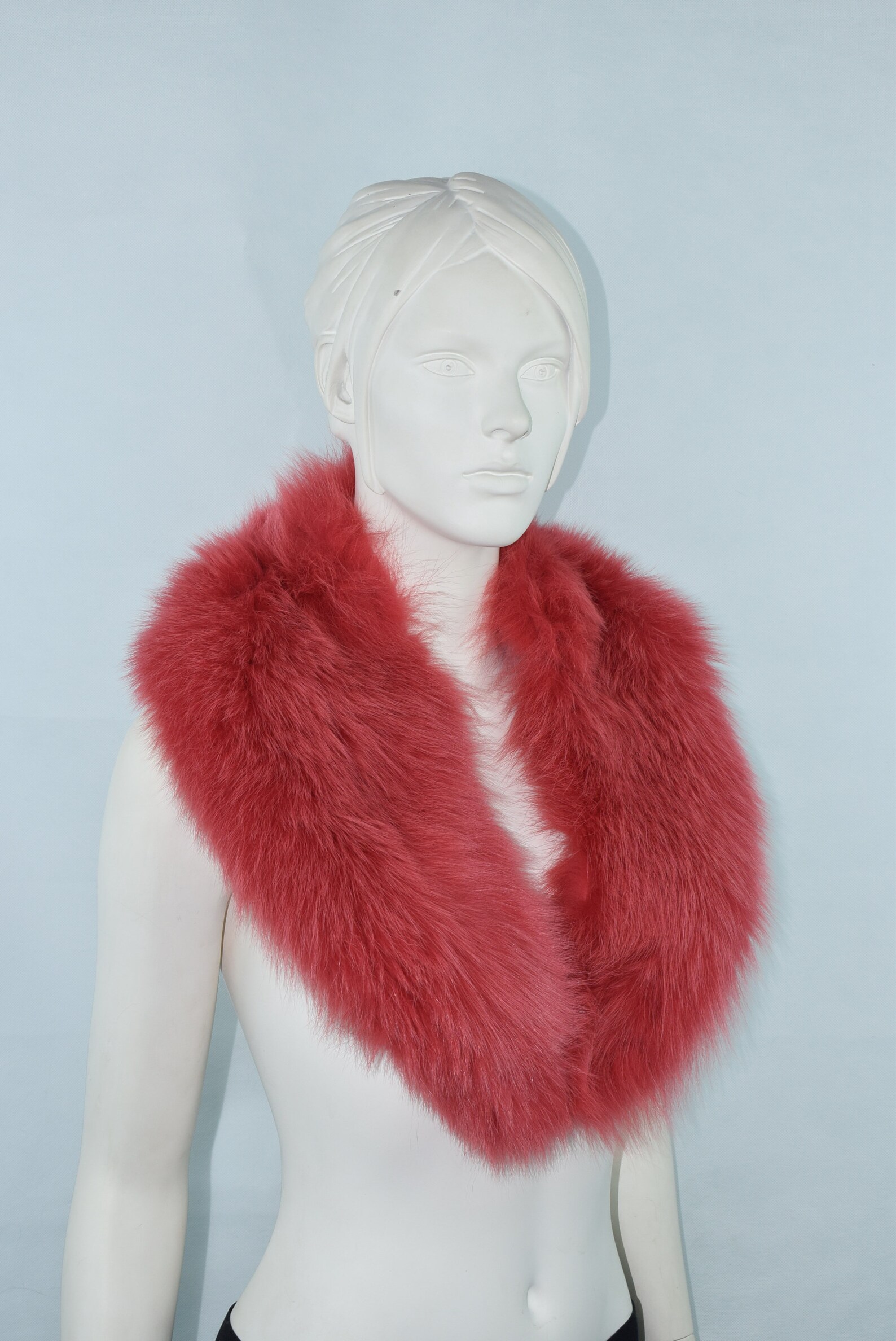 Real Fur Fox Collar Soft Thick and Fluffy Quality Neck Warmer Etsy