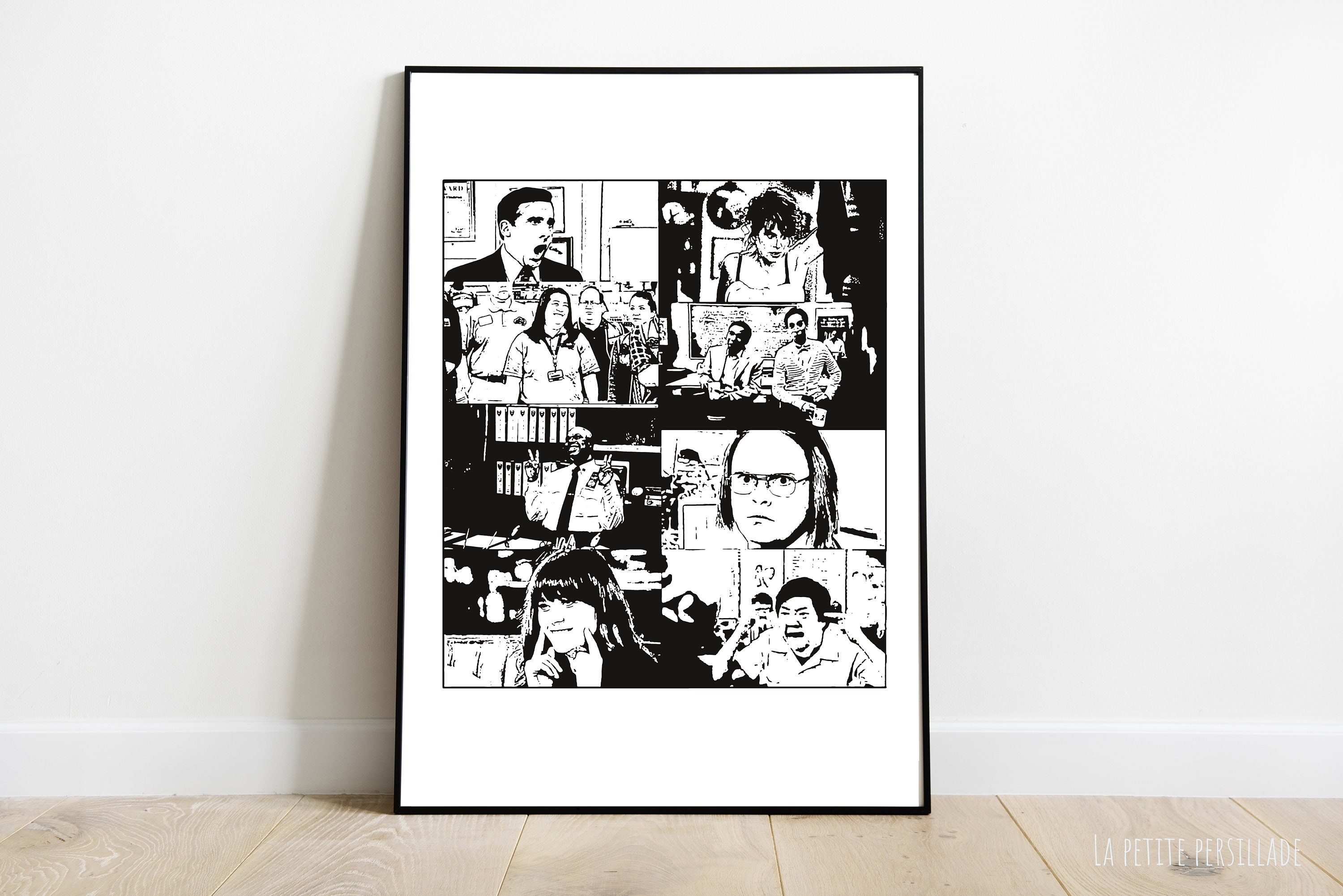 Affiche Série Pop Culture Les Meilleurs Personnages