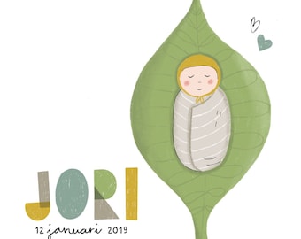 Personalised Birth Announcement