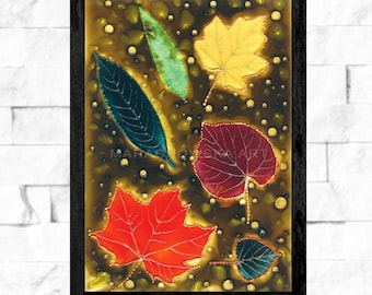 Poster Autumn Leaves