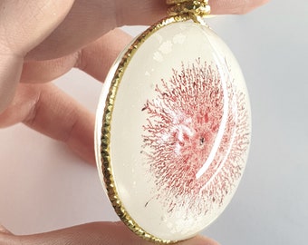 Big Glass Pendant by Maria Marachowska