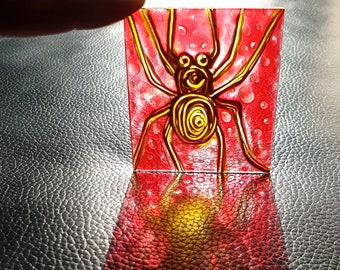 Painting Gold Spider