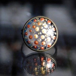 Handmade Ring Painting by Maria Marachowska