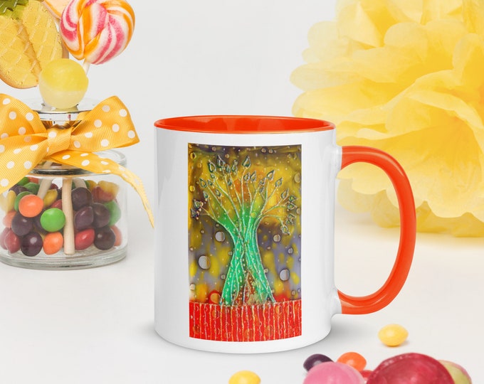 Mug Summer Tree by Maria Marachowska