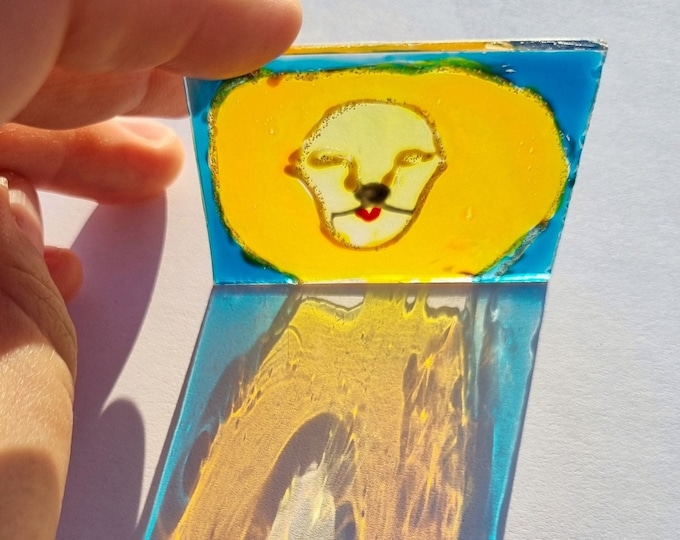 Painting Gold Lion