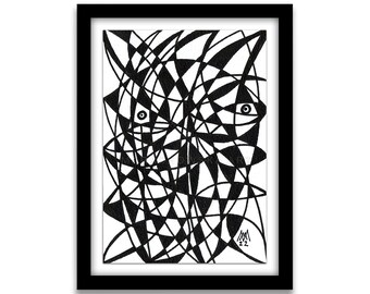 Original Drawing "Devil"