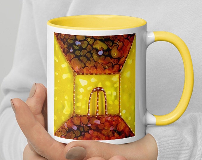 Art Mug Amber Room by Maria Marachowska