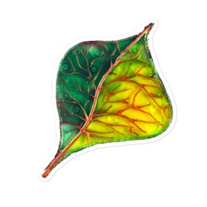 Vinilo pegatina hoja de otoño - hoja de pegatinas de pintura - pegatina de otoño - hoja de pegatinas - hoja de pegatinas 3d - pegatina de vinilo para coche - imprimir