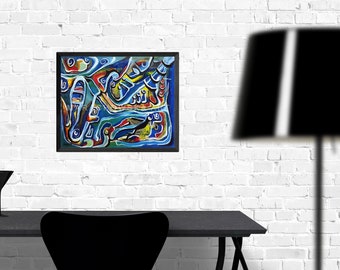 Abstract Painting Venezia