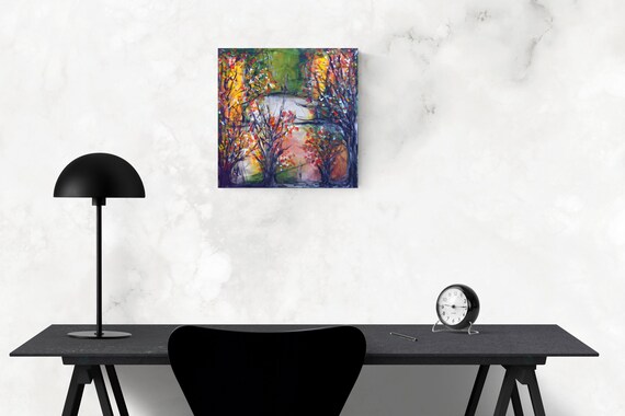 Original Painting Summer Garden - Maria Marachowska