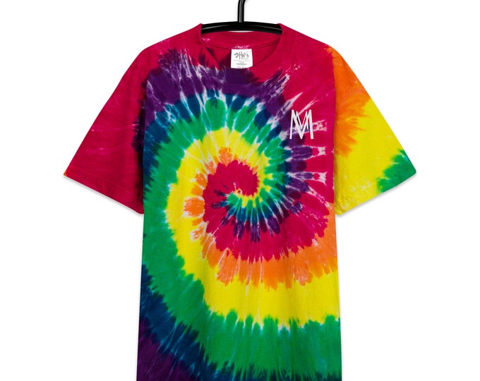 Oversized tie-dye t-shirt Logo Marachowska Art