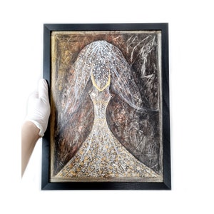 Art Nouveau Framed Painting