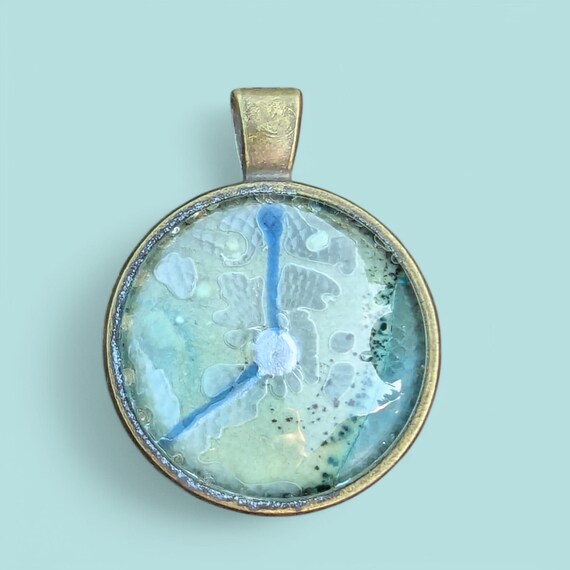 Painting Pendant Clock