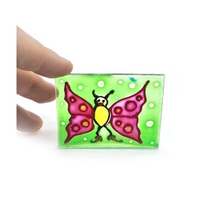 Painting Pink Butterfly