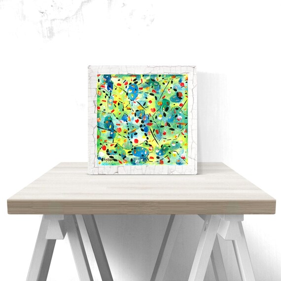 Abstract Canvas Painting Summer