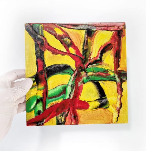 Abstract Expressionism Colorful Painting