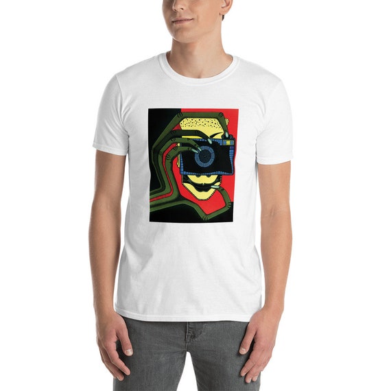 Kurzärmliges Unisex-T-Shirt Fotograf Zyklop