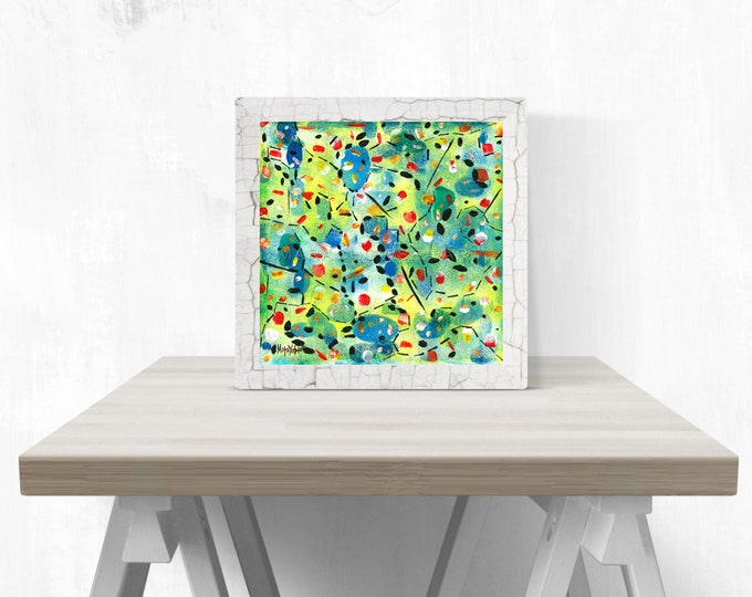 Abstract Canvas Painting Summer