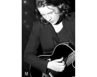 Postcard Musician Maria Marachowska - Guitarist Postcard - Music Postcard - Autograph Cards - Musical Greeting Cards - Postcard