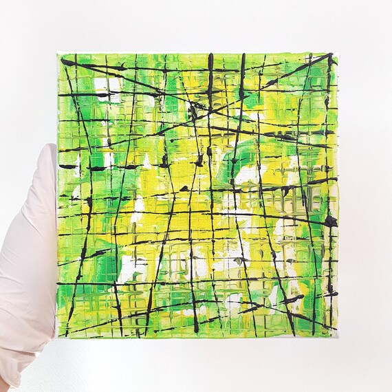 Gemälde Grünes Feld