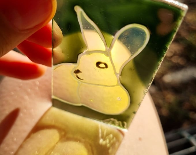 Painting Yellow Rabbit