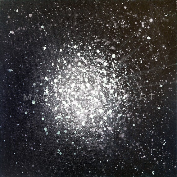 Canvas Painting Universe - Maria Marachowska