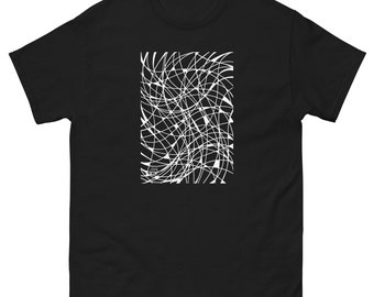 Classic Men's T-Shirt Abstract - Drawing Print T-Shirt - Art T-Shirt - T-Shirts - Print of the original drawing by Maria Marachowska